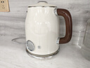 美的（Midea）艺术家电热水壶  烧水壶自动断电保温一体  1.6L大容量电热水壶 316L不锈钢恒温壶 精准控温 63-Q 实拍图