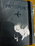 梦满佳旅行护照保护套护照夹收纳包防盗刷多功能护照钱包便携随身护照包 蓝色【RFID防盗刷】多功能护照包 实拍图