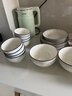 玺垚碗碟套装家用釉下彩饭碗家用简约现代2025新款陶瓷碗盘筷餐具套装 现代时光配汤碗  31件套 实拍图