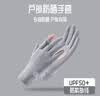 兼彩防晒手套女士夏天薄款开车骑行防滑防紫外线触屏镂空掌心透气冰丝 实拍图