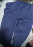 徽昂运动套装女瑜伽服套装跑步健身服速干衣胸垫t恤拼接短袖长裤蓝XXL 实拍图