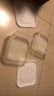【京东快递】保鲜盒食品级材质猫粮密封防潮微波炉便当盒 650ML正方形收纳盒【2个装】 实拍图