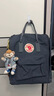 FJALLRAVEN北极狐双肩包休闲大容量背包男女书包23510-031石墨黑16L 实拍图