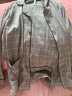 红豆居家【春上新】男女纯棉精梳情侣睡衣男格纹情人节家居服 山黛蓝 XL 实拍图