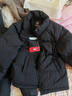 京东京造羽绒服男女情侣同款真鸭绒冬季外套面包服轻松羽绒 黑色 L 实拍图