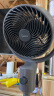 美的（Midea）空气循环扇电风扇落地扇立式轻音节能家用风扇低噪大风量转页扇卧室宿舍摇头循环轻羽扇国家补贴 【香薰驱蚊 99.9抗菌率】新款GAI24KL 实拍图