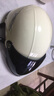 野马（YEMA）3c认证新国标A类365S电动车头盔男女加大码大号大头围夏季摩托车安全帽 卡其白配黑茶长镜 实拍图