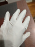 乌斯京（WOLSGIN）一次性手套丁腈手套100只中码橡胶食品级加厚耐用厨房防护丁晴白 实拍图