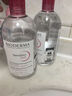 贝德玛（BIODERMA）舒妍舒缓多效洁肤液500ml 粉水卸妆水温和净卸舒缓不紧绷 实拍图
