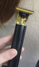 可亓理发神器剃光头自理发器电推子充电电推剪油头鬓角修剪器成人儿童专用充电理发剪雕刻发廊理发店 黑色升级款【金属机身+USB充电线+理发工具】 实拍图
