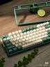 雷柏（Rapoo）V500PRO米绿升级款 104键有线背光机械键盘 PBT双色键帽电脑办公游戏全键无冲可编程键盘 红轴 实拍图