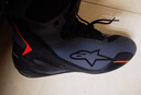 Alpinestars FASTER-4 a星摩托车四季骑行鞋机车鞋防摔摩托短靴骑士靴男女 黑/灰/荧光红1130 41 实拍图