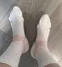 佰姿缘专业跑步运动袜女夏季薄款羽毛球袜跳绳骑行瑜伽夏天中筒袜春秋款 【2双】白色 均码 【36-40码】 实拍图