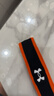 安德玛（Under Armour）运动发带男女 篮球装备瑜伽健身吸汗头带止汗带头戴导汗带 黑橙色 实拍图