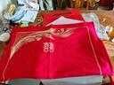 水星家纺结婚床上四件套60支长绒棉红色婚庆床单被套新婚礼物刺绣1.5m床 实拍图
