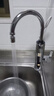 奥克斯（AUX）电热水龙头热水器加热水龙头快速热水变频恒温厨房下进水 【大屏数显】电镀银+漏保插头+万向喷头 实拍图