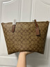 蔻驰（COACH）奢侈品TOTE女包单肩拉链托特包4455【品牌授权】送女友老婆礼物 实拍图