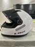 LS2摩托车头盔男女全盔四季赛车防雾3C跑盔卡丁车四季安全帽FF358 闪光白(赠防雾贴+头套) XXXL(建议61-62头围） 实拍图