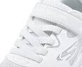 Skechers斯凯奇童鞋运动鞋男女儿童鞋魔术贴秋冬鞋中大童跑步鞋405315L 【透气款】女童-白色/WHT 33 实拍图
