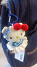 伊美娃娃HelloKitty公仔书包挂件玩偶背包挂饰钥匙扣毛绒小挂件女生日礼物 实拍图