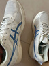亚瑟士ASICS男鞋透气跑鞋运动鞋缓震舒适跑步鞋 GEL-CONTEND 4 白色/蓝色 44.5 实拍图