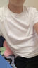 京东京造【液氨抗皱】t恤男短袖男士t恤纯棉白小T苏超衣服 黑色 2XL 实拍图
