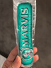MARVIS玛尔仕强力薄荷味牙膏85ml（绿色）防龋抑牙菌斑 新旧包装随机发 实拍图