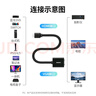 绿联HDMI转VGA转换器 高清视频转接头 适用电脑台式机笔记本盒子PS5连电视显示器投影仪连接线40248 实拍图