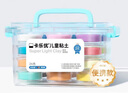 卡乐优（Coloyou）24色超轻粘土黏土儿童玩具彩泥橡皮泥无毒食品级幼儿园专用透明箱 实拍图