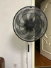 美的（Midea）电风扇 家用风扇落地扇 立式轻音节能强风电扇 宿舍降温循环柔风自然风桌面 【7叶落地遥控-全可拆卸】SAH35BJD 实拍图