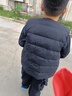 波司登（BOSIDENG）25新款轻薄羽绒服男女儿童5A抗菌90绒百搭休闲内搭短款经典马甲 经典藏青5686囤货拍大 160 /80 约 150-160cm 45kg 实拍图