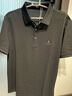 梦特娇（MONTAGUT）【含桑蚕丝】夏季短袖男式商务T恤经典百搭透气Polo汗衫薄3051 实拍图