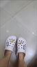crocs卡骆驰贝雅洞洞鞋沙滩鞋|10126 白色-100 37/38(230mm)  实拍图
