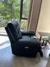 乐至宝LAZBOY轻奢真皮功能单椅懒人沙发客厅落日哈尼电动黑色【7天发】 实拍图