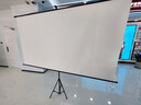 得力（deli）100英寸16:9投影幕布悬挂支架两用投影仪幕布 幕布家用 户外便携 白玻纤4K高清投影适用坚果 极米 实拍图