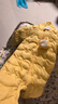 巴拉巴拉童装婴儿连体衣轻薄羽绒服宝宝衣服2025冬装抱衣爬服男童女童萌趣 黄色雪人-白鸭绒 90 cm-充绒量47g 实拍图