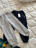 戴维贝拉（DAVE＆BELLA）童裤秋冬新款儿童休闲裤加绒女宝宝长裤洋气小童裤子女童束脚裤 花灰色【现货】 120 cm（建议身高110-120cm） 实拍图
