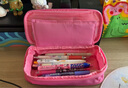 国誉（KOKUYO）小猪佩奇联名系列可扩容笔袋大容量文具盒收纳袋 粉色 1个 WSG-PC7M122-2 实拍图