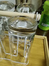 Ocean进口玻璃杯家用耐热透明果汁泡绿茶杯290ml六只装+杯架+托盘套装 实拍图