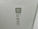 Keep瑜伽垫健身垫TPE加宽加厚183*80cm初学者男女垫子家用9mm 浅绿色 实拍图