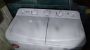 YANGZI扬子集团洗衣机半自动老式家用双桶大容量双缸洗衣机蓝光 洗脱双筒小型波轮 18KG 【洗11+7脱|洗脱分离|强劲电机】 实拍图