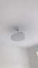 OPPLE风扇灯吊扇灯六档调风LED照明低噪音北欧餐厅卧室吊灯灯具冰风白 实拍图