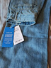 真维斯（Jeanswest）复古蓝阔腿牛仔裤女款秋冬新款高腰垂感直筒宽松小个子拖地裤子女 复古蓝九分 L 实拍图