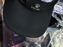 卡尔美（KELME）遮阳帽男女专业跑步空顶帽春夏大头围运动帽子马拉松无顶太阳网球 实拍图