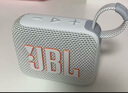 JBL GO4 音乐金砖四代 蓝牙音箱 户外便携音箱 电脑音响 jbl go4 iphone16pro适用 礼物小音箱 月光白 实拍图