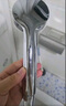 九牧（JOMOO）花洒喷头全套家用增压洗澡淋浴莲蓬头热水器手持淋雨花洒软管套装 增压花洒头S182013【三档可调】 实拍图