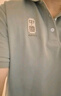 回力（Warrior）男士高端polo衫夏季国潮休闲运动冰丝凉感速干短袖男 灰豆绿 3XL 实拍图