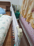 BABYBLIZ床围栏宝宝防摔防护栏婴儿防掉床边儿童床挡板可折叠护栏一面单侧 太空熊-【适用高低床+单手折叠】 1.2米 实拍图