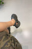 阿迪达斯Yeezyfoam黑武士夏日清凉椰子男女运动洞洞鞋IG5349 46 实拍图