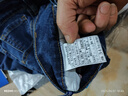 真维斯（Jeanswest）牛仔裤男春夏季新款直筒宽松休闲长裤男弹力高端百搭阔腿裤子男 2深蓝 34 (2尺7) 实拍图